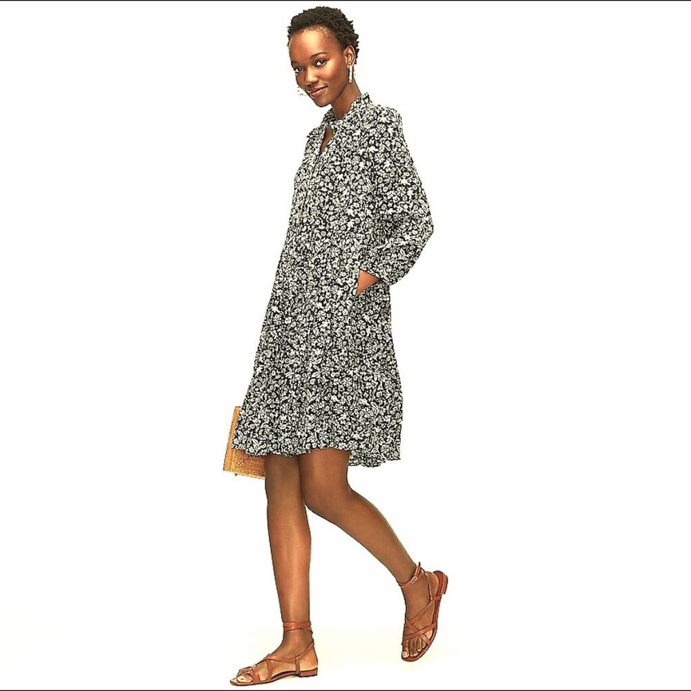 Barely worn JCREW Prairie Floral Dress